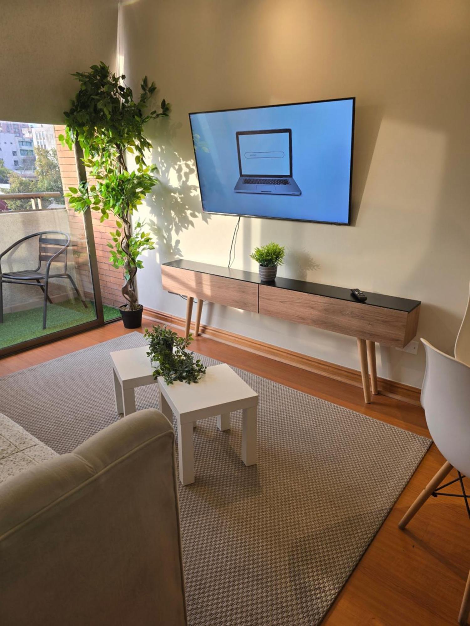 Aparthotel Exclusivo Departamento Providencia A Pasos Costanera Con Parcking Wifi Santiago